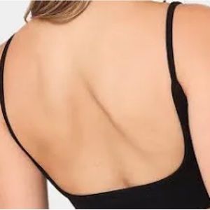 Joah Brown low back crop cami, black flexirib size M/L
